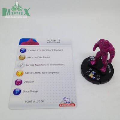 Heroclix - Plasmus 015 - Arkham Asylum - Common W/ Card