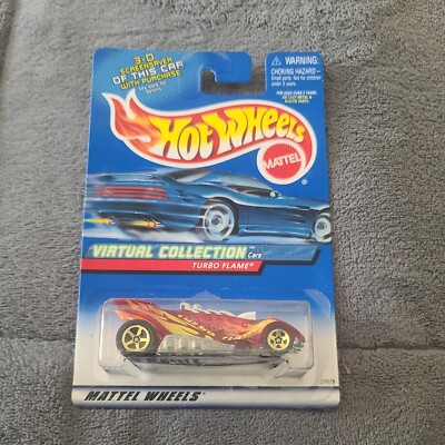 2000 Hot Wheels Virtual Collection Turbo Flame 112