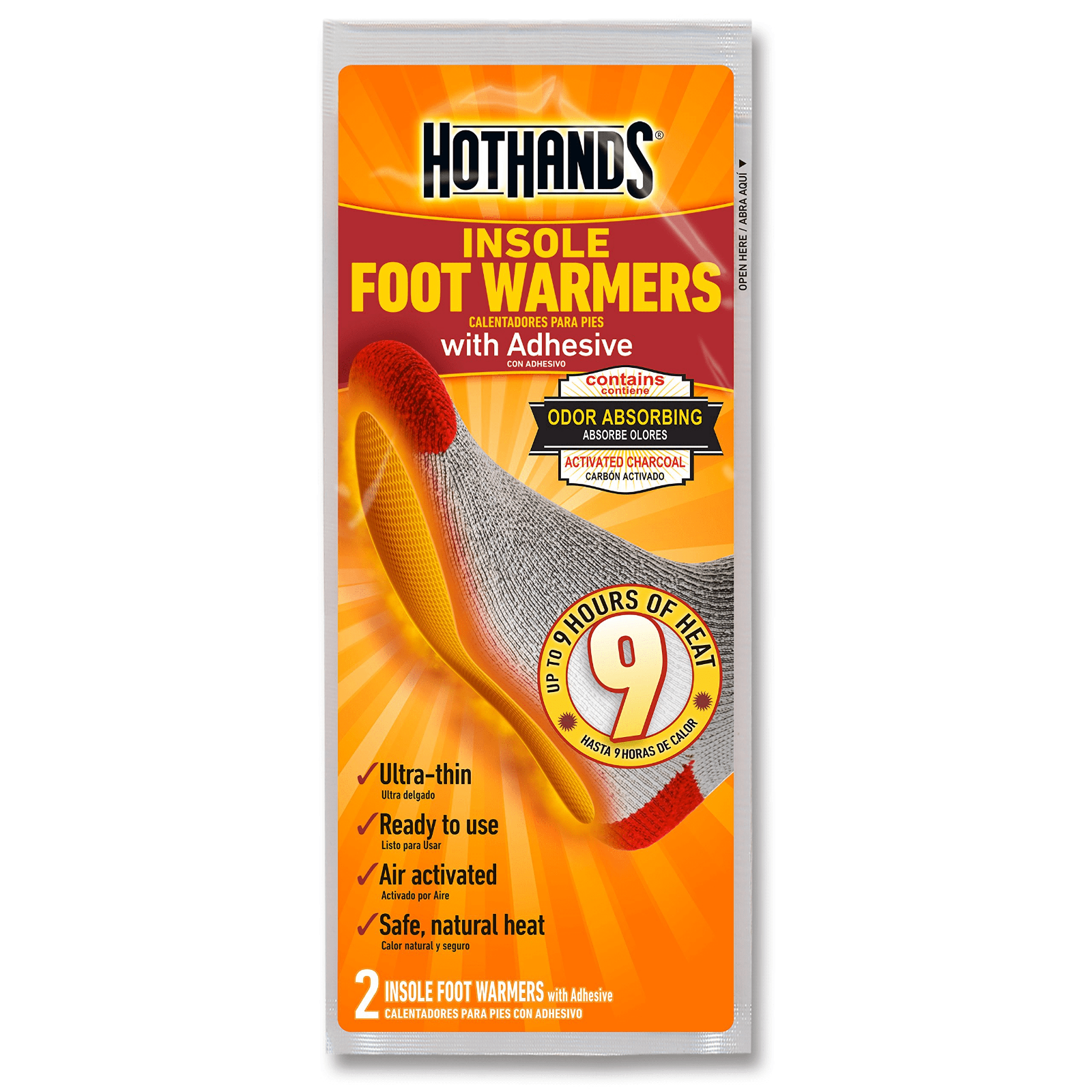 HotHand Insole Foot Warmers  32  Warmers (16 Pair)