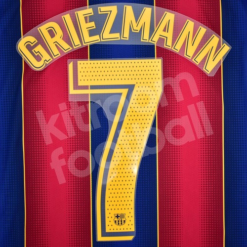 FC Barcelona Griezmann 7 Home Kit 20-21 Authentic Soccer