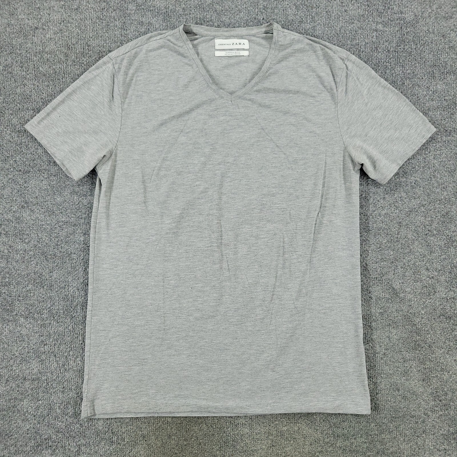 ZARA ソフトVネックスウェットシャツ S