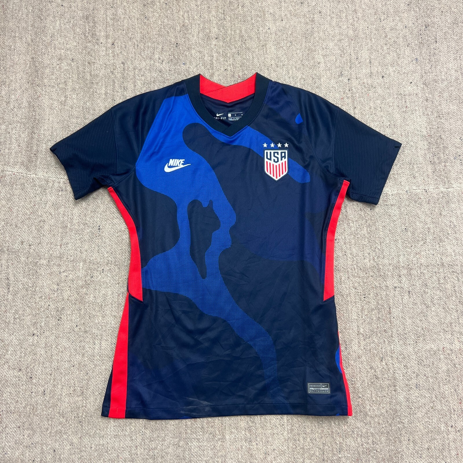 Nike Team USA Soccer Jersey Women's Medium Blue 2020 | eBay