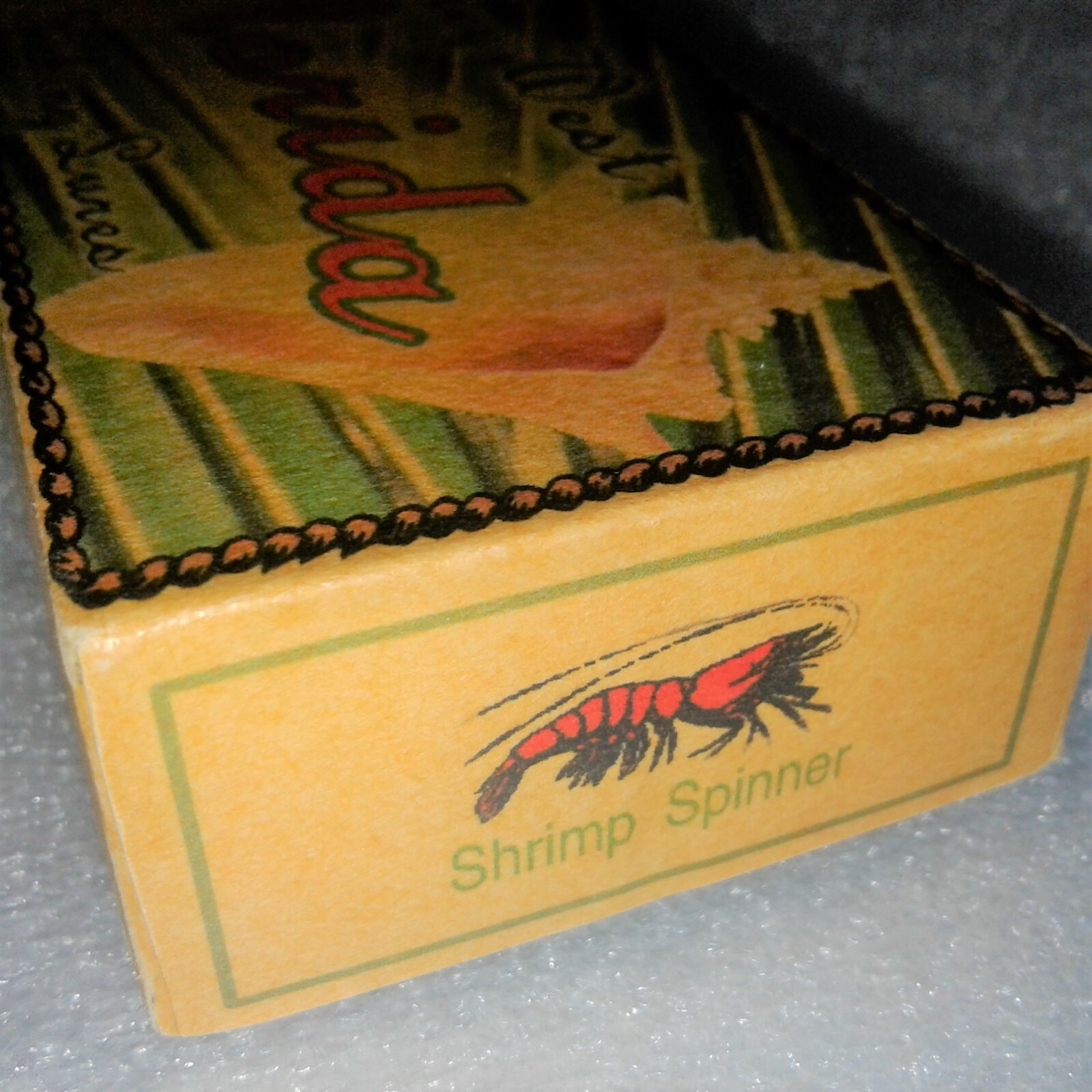 Key West fishing lure box use as Florida beach house cabin decoration #2
