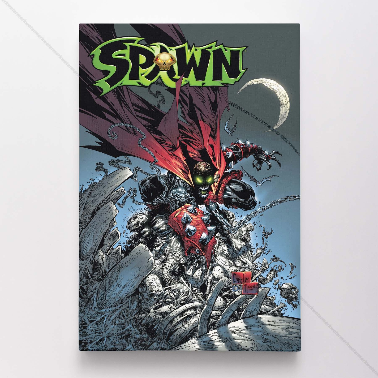Spawn 112 Poster Canvas Comic Book Cover Art Print #A