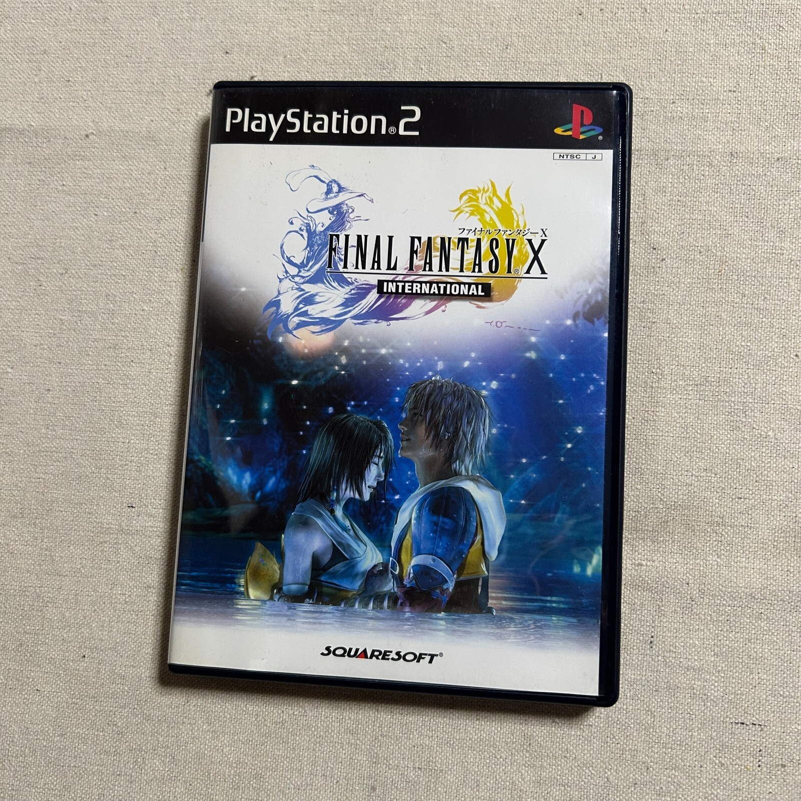 USED Final Fantasy X International PS2 Japanese version