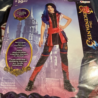 Halloween Costume NEW Girls Disney Descendants 3 Evie Small, Medium or Large