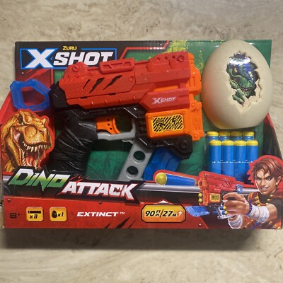 ZURU X-Shot DINO ATTACK Blaster Gun. Free  Shipping!!