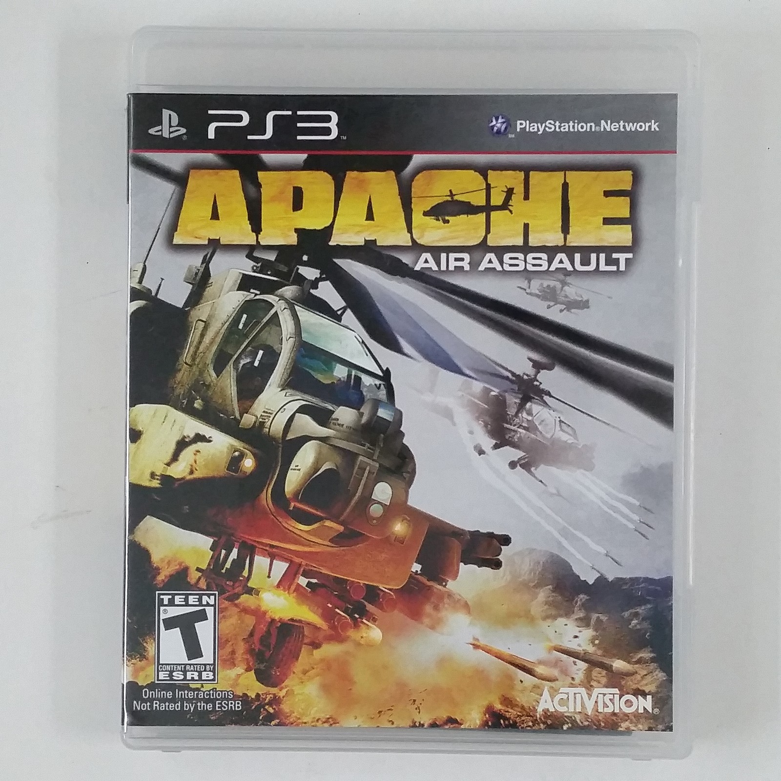 Apache Air Assault PlayStation 3 CIB Sony PS3 2010 Activision