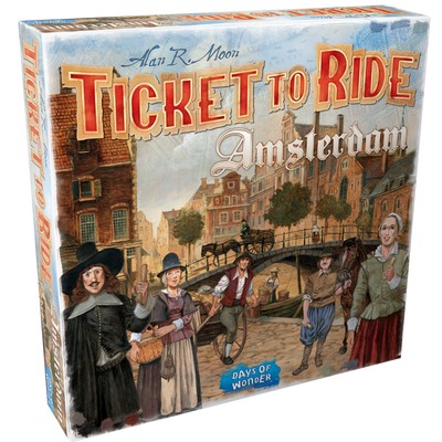 Настольная игра Ticket to Ride: Amsterdam | Стратегия построения маршрута поезда