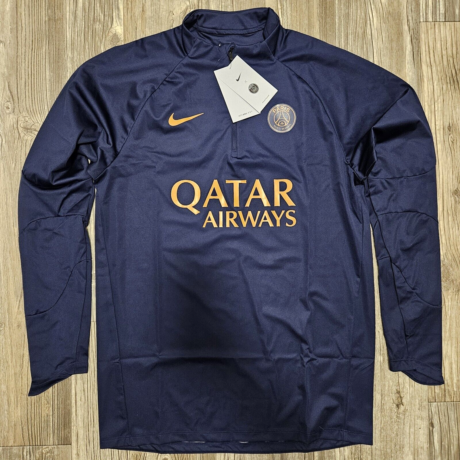 Nike PSG ハーフジップジャージ ダークブルー