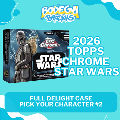 Duke Kayo Organa -2026 Topps Chrome Star Wars - 6 Box Delight Case Break #2