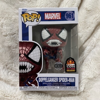 Funko POP Doppelganger Spider-Man #961 Metallic LA Comic Con Exclusive