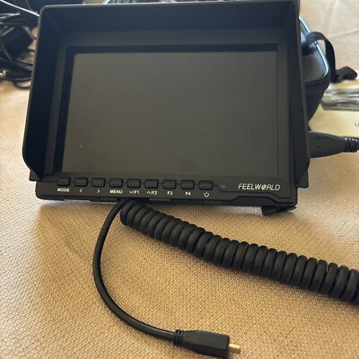 US FEELWORLD F6 Plus V2 6'' 1920x1080 4K HDMI 3D LUT DSLR Camera Field Monitor