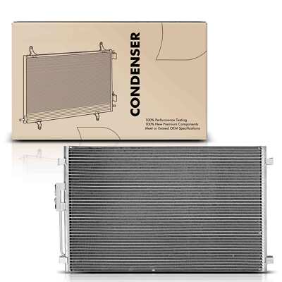 New A/C Condenser w/ Bracket for Dodge Caravan Grand Caravan Chrysler Voyager