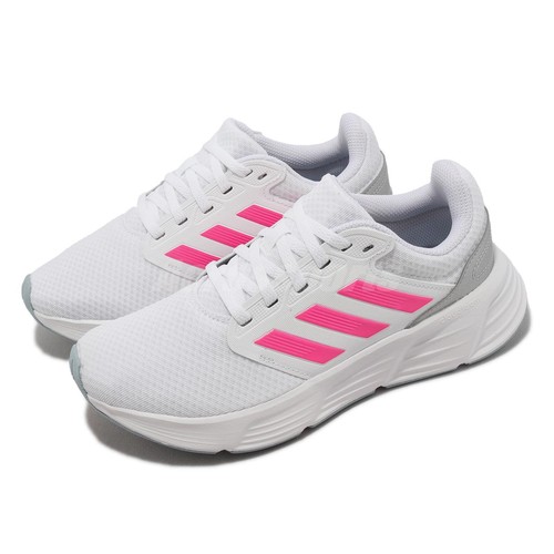 

Adidas Galaxy 6 W Cloud White Lucid Pink Silver Женские шоссейные кроссовки IE1988, Белый, Galaxy 6 W