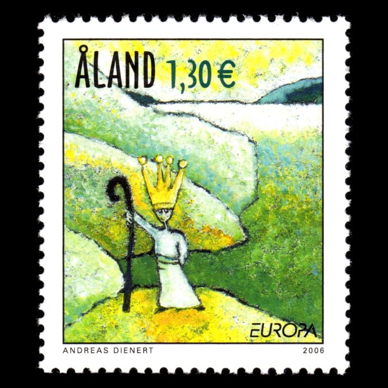 Aland 2006 - EUROPA Stamp "Integration" Art - Sc 248 MNH