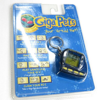 Giga Pets Virtual Alien ver Virtual Pet Tamagotchi Style