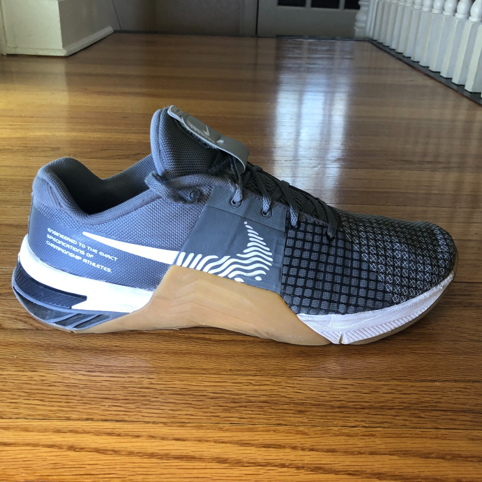 Nike Metcon 8 Shoes Men Size 11.5 Gray White Training Shoes