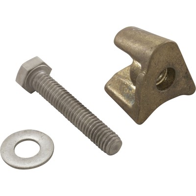 Wedge, Brass w/Bolt F/D Anchor, 4'' : PW-4C
