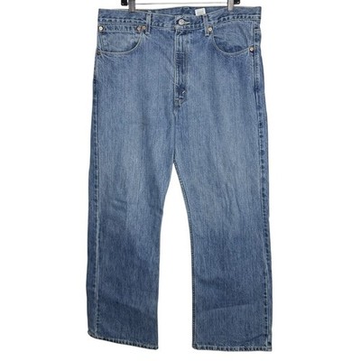 Levi's 557 Relaxed Boot Fit Jeans Medium Wash Cotton Denim Men's Size W38 x L30