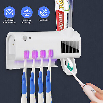 Holder Cleaner Automatic Toothpaste Dispenser New