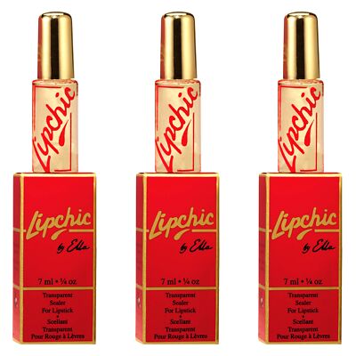 Lipchic Lipstick Sealers, 3 Pieces, Value Pack by Ella International