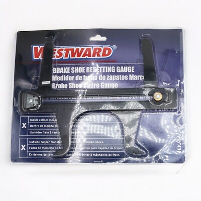 Westward Brake Shoe Resetting Gauge