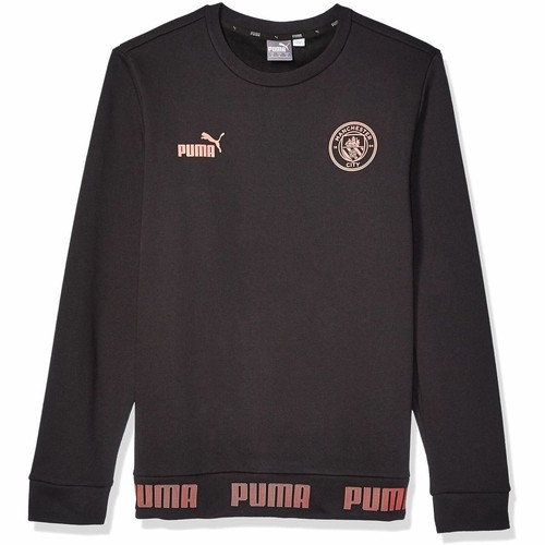 

[756133-02] Мужской свитер Puma MCFC Ftblculture, Черный