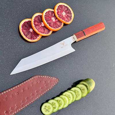 HAND FORGE JAPANESE KITCHEN GYUTO CHEF KNIFE SUSHI SLICER CUSTOM MADE KIRITSUKE