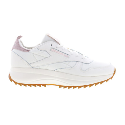 Reebok Classic Leather SP Extra Womens White Lifestyle Sneakers Shoes