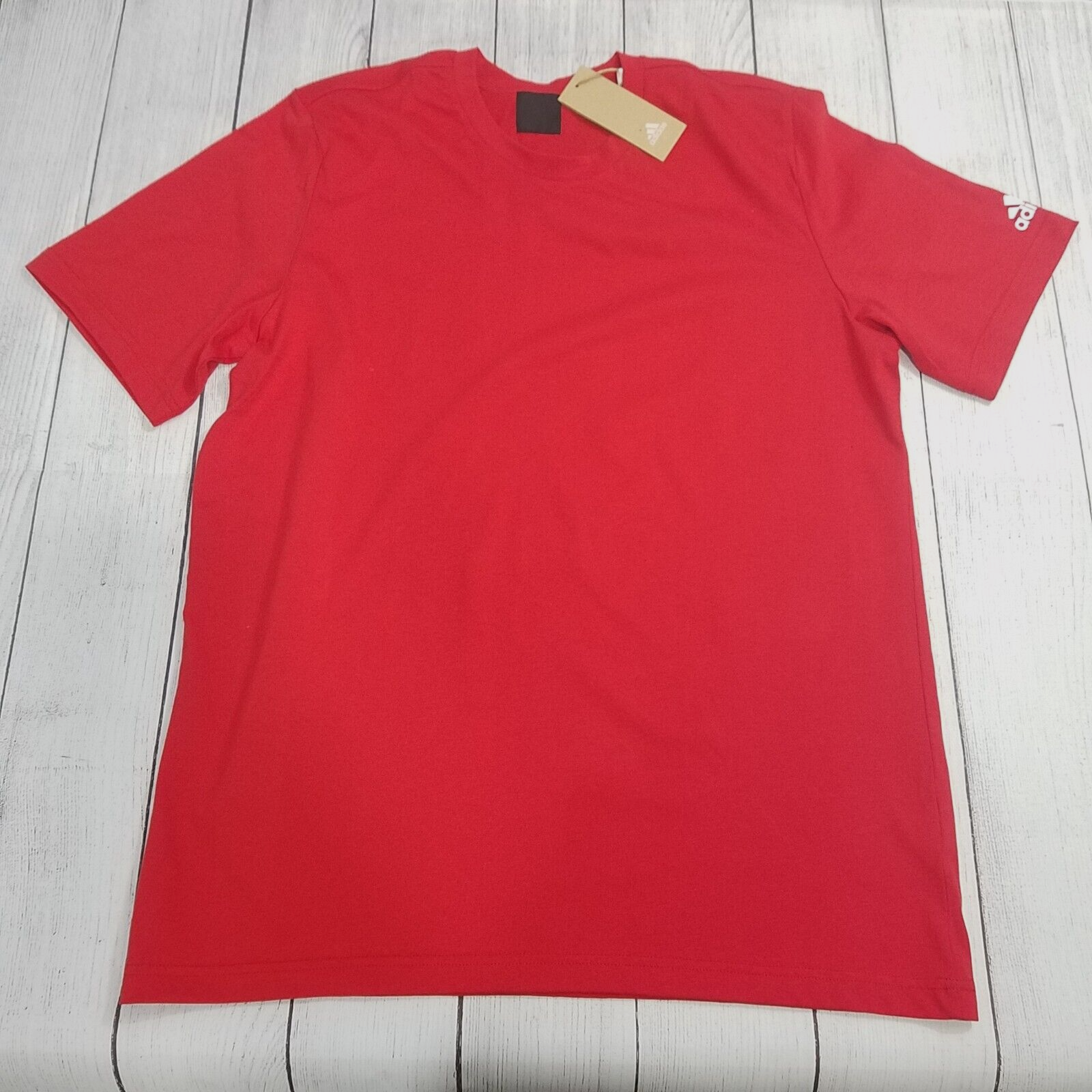 Adidas BOS Men's Blank Tee Shirt Size Large H44279 | eBay