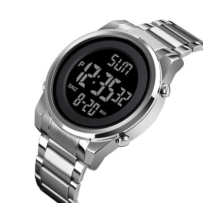 SKMEI Men Digital Business Watch Dual  Mode Date Week Alarm Clock Z8B6