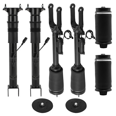 4x Federbeine Vorne + Hinten + 2x hinten Luftfeder for Mercedes-Benz W164 X164