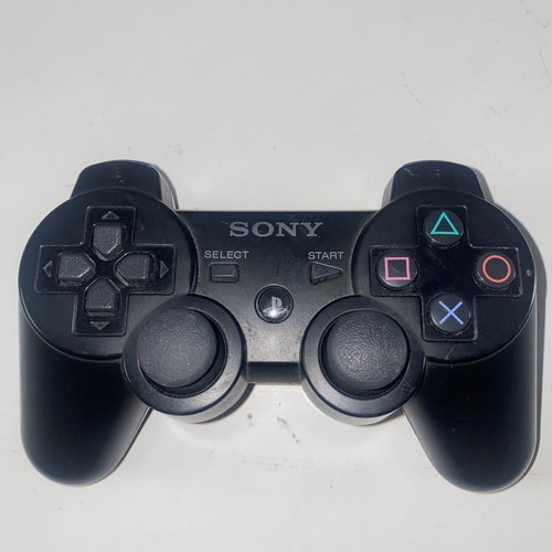 Sony Playstation 3 PS3 DualShock 3 Controller Black Genuine Sony Playstation 3 PS3 DualShock 3 Controller Black Genuine