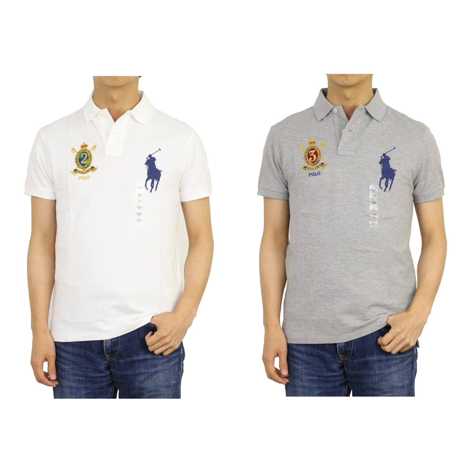 Рубашка поло приталенного кроя с короткими рукавами и эмблемой Polo Ralph Lauren Big Pony BP