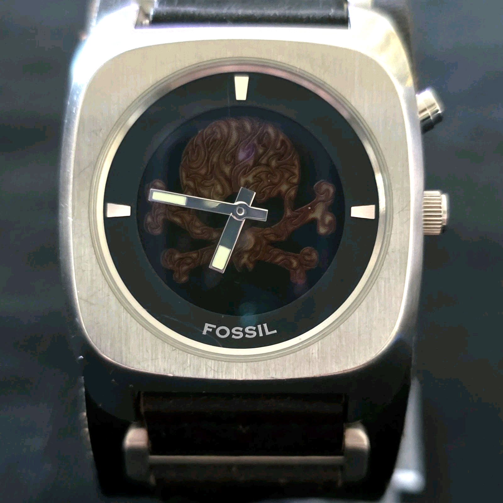 美品 FOSSIL BIGTIC レザーベルト￼￼￼ 日本限定 復刻版 美品 FOSSIL BIGTIC レザーベルト￼￼￼ 日本限定 復刻版 時計