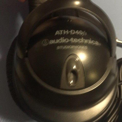 Audio-Technica ATH-D40fs Headphones - Black