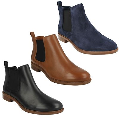clarks ladies chelsea boots