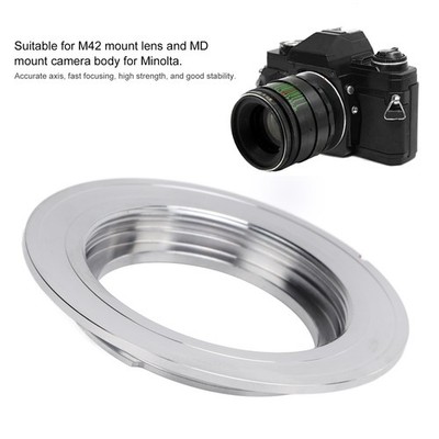 M42‑MD Lens Adapter Ring For M42 Lens To For MD Mount Camera Wearpro NEW