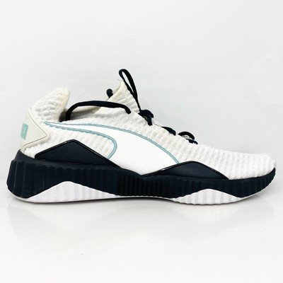 

Белые кроссовки Puma Defy для бега, размер 9, Белый, Defy