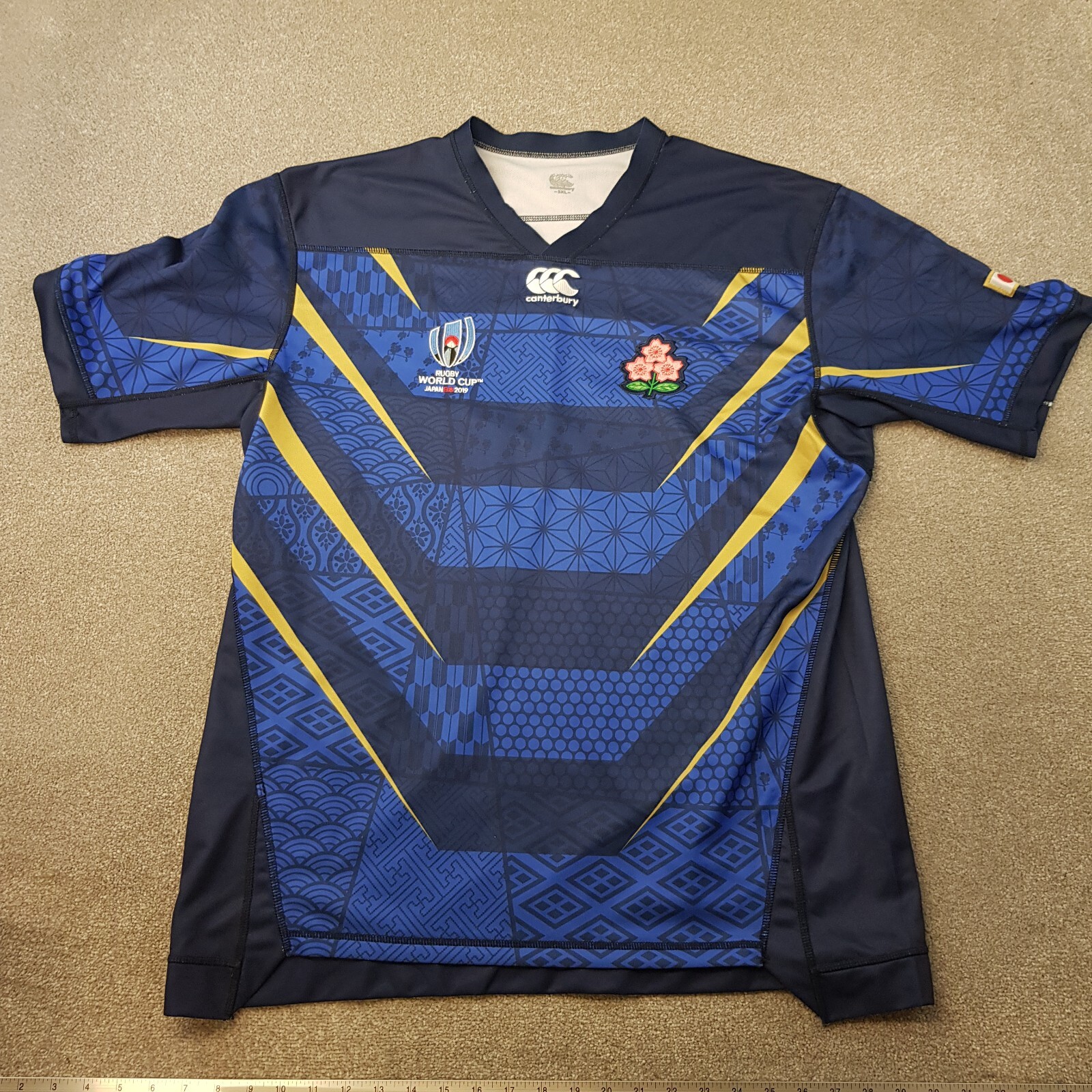 Canterbury Rugby World Cup 2019 XL ポロシャツ Canterbury Rugby World Cup 2019 XL ポロシャツ Canterbury RWC