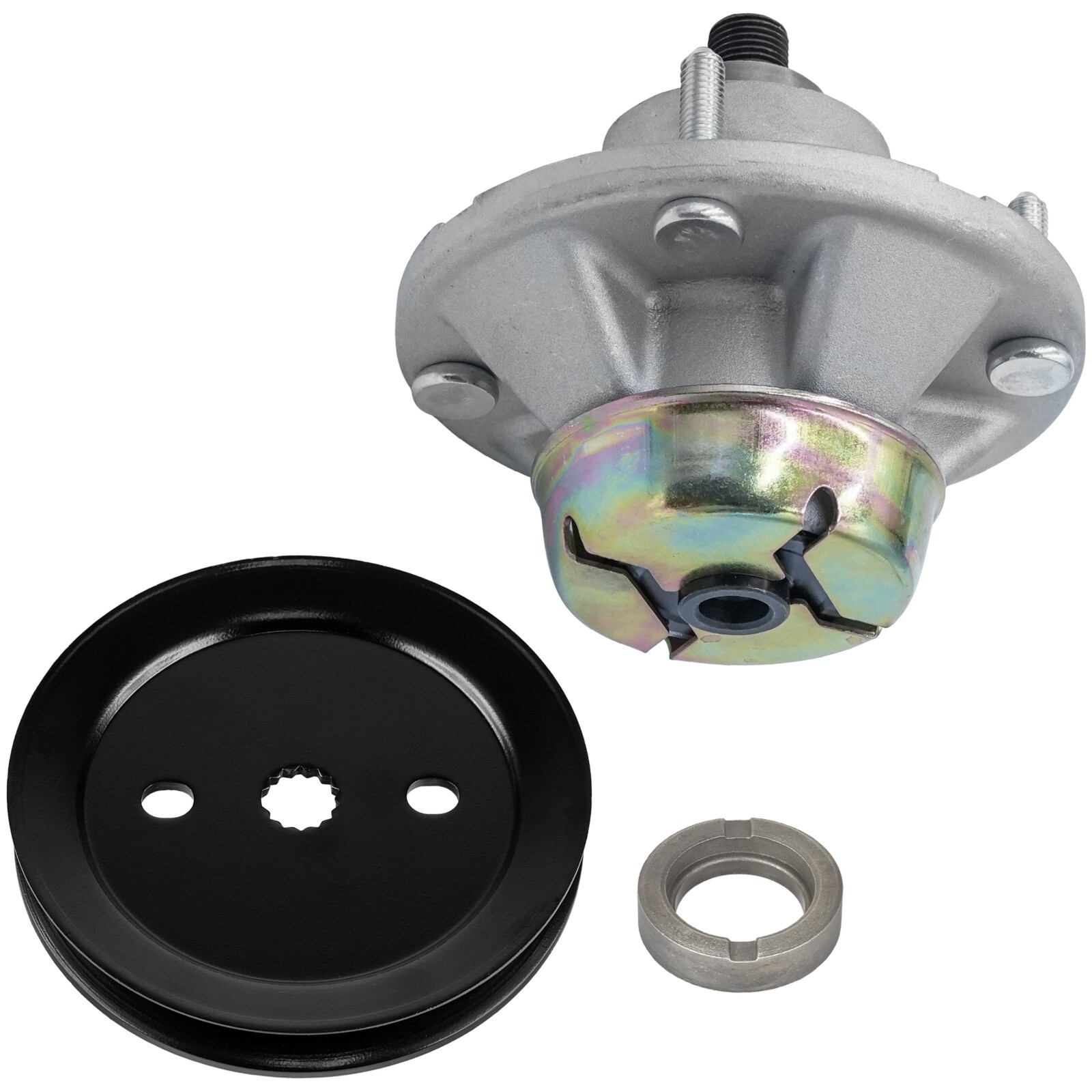 GCCSJ Rasenmäherspindel – Ersatz Für John Deere S240, X300, Z225 U.a., 2 Stück, Aluminiumlegierung