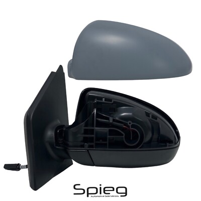 Side Mirror for 2008-2015 SMART FORTWO with Power Heated Primed Left Driver Side