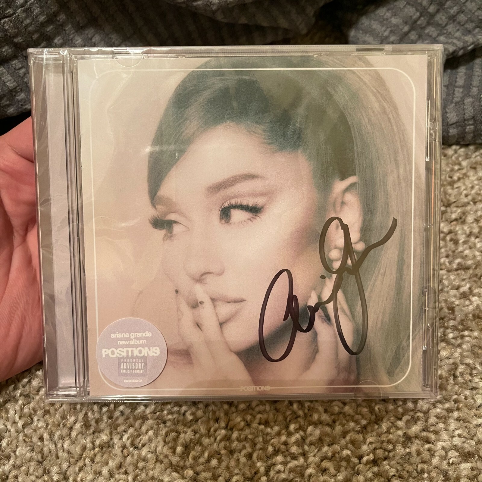 定番のお歳暮 サインCD Ariana Grande アリアナ・グランデ Grande