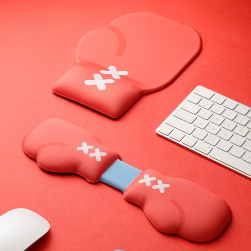 Keyboard Wrist Rest Ergonomics Design High Elastic Boxing Gloves Shaped Mouse