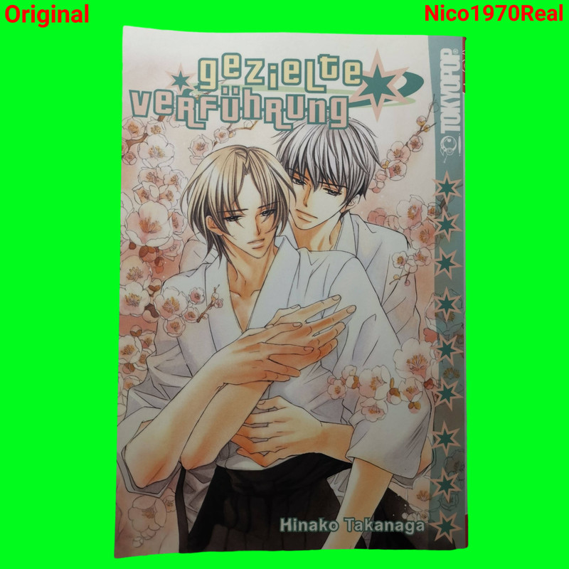 Manga Anime: Gezielte VerfÃ¼Hrung 1 - Hinako Takanaga - 2007 Tokyopop #Buch1