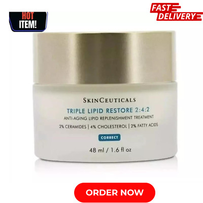 New SkinCeuticals Triple Lipid Restore 2:4:2 50ml 1.6fl oz in box. Exp (10/2026)