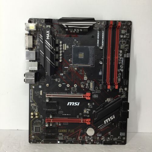 MSI B450 GAMING PLUS MAX AMD B450 USB 3.2 Gen2 (MS-7B86) ATX Motherboard | eBay MSI B450 GAMING PLUS MAX AMD B450 USB 3.2 Gen2 (MS-7B86) ATX Motherboard | eBay