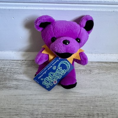 Liquid Blue Grateful Dead Cassidy Bean Bear Collectible Plush 7'' New with Tags