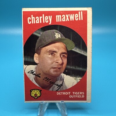 1959 Topps #481 Charley Maxwell